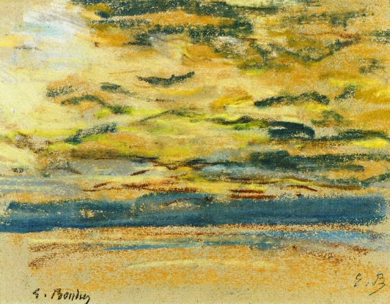 Sky (1863) - Eugène Boudin Tablo