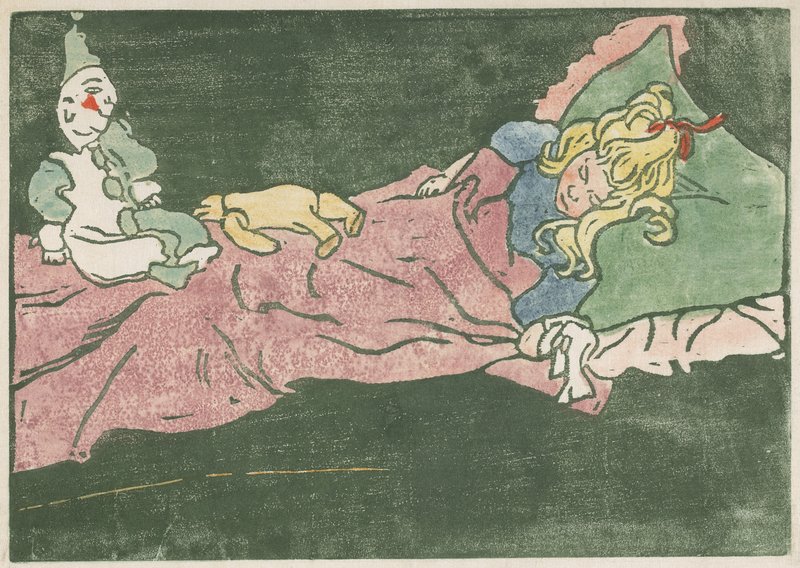 Sleeping Child (1908) - Gabriele Münter Tablo