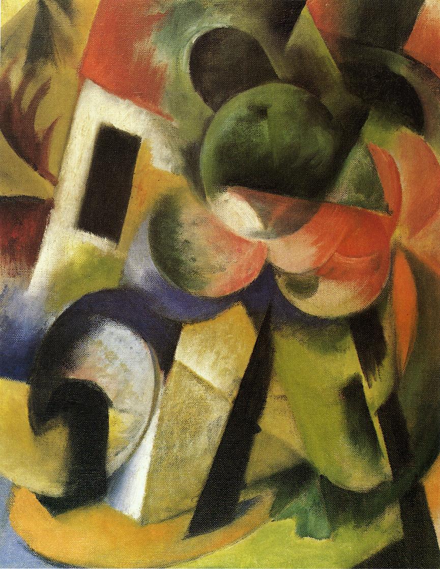 Small Composition II (1914) - Franz Marc Tablo