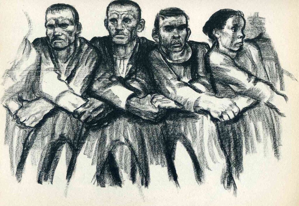 Solidarity (1932) - Käthe Kollwitz Tablo