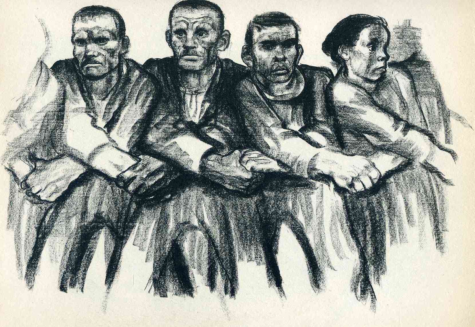 Solidarity (1932) - Käthe Kollwitz Tablo
