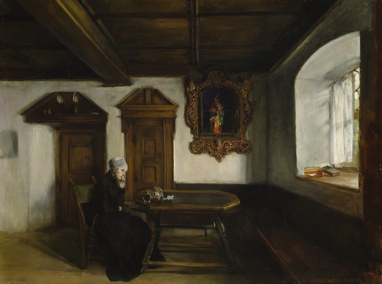 Solitude (1878) - Harriet Backer Tablo