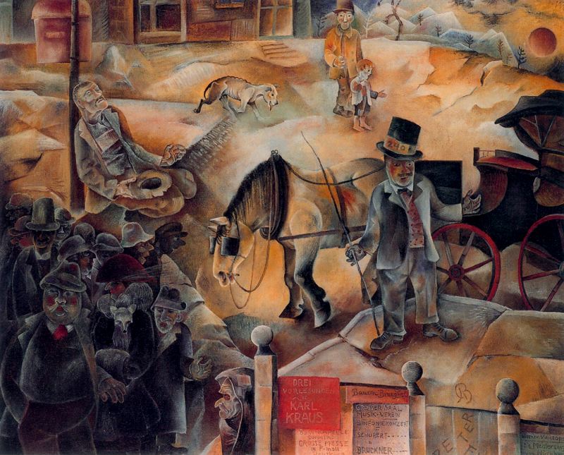 Souvenir (1921) - Albert Bloch Tablo
