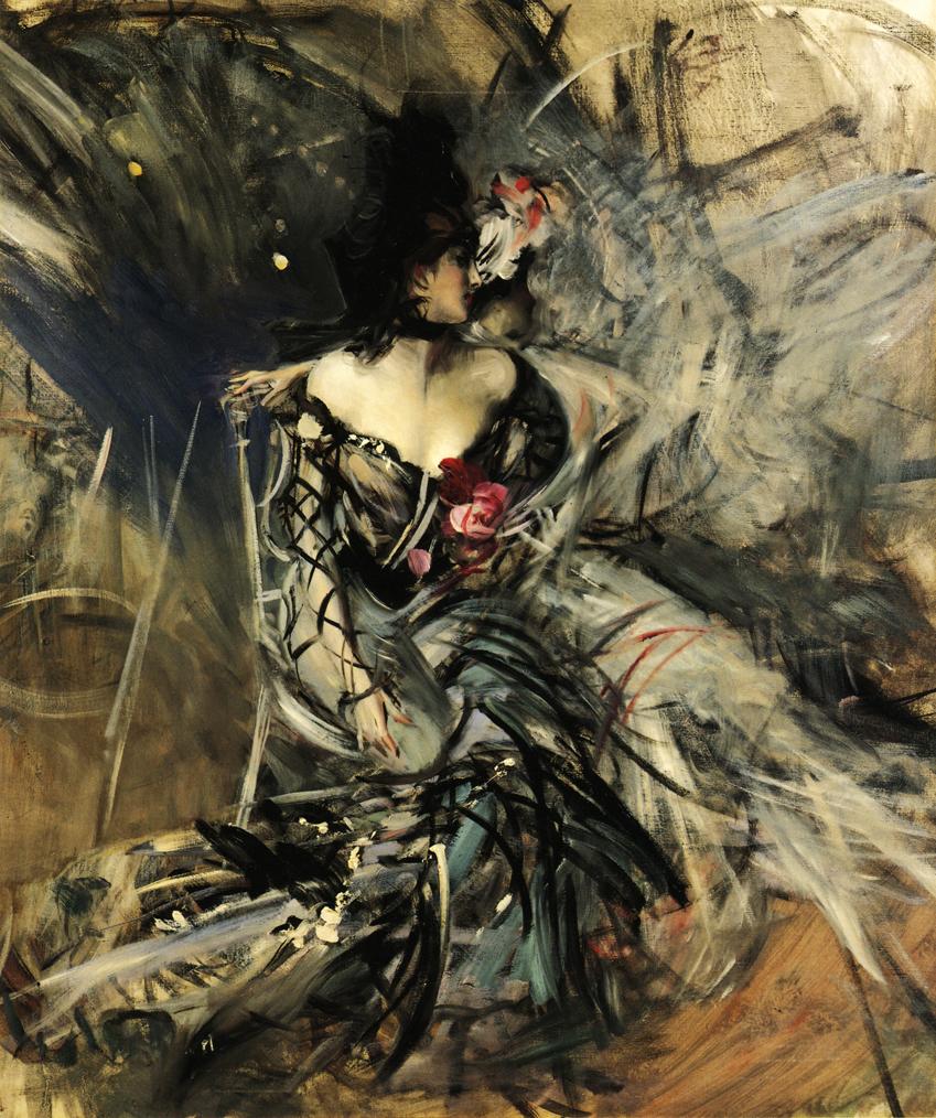 Spanish Dancer at the Moulin Rouge (1905) - Giovanni Boldini Tablo