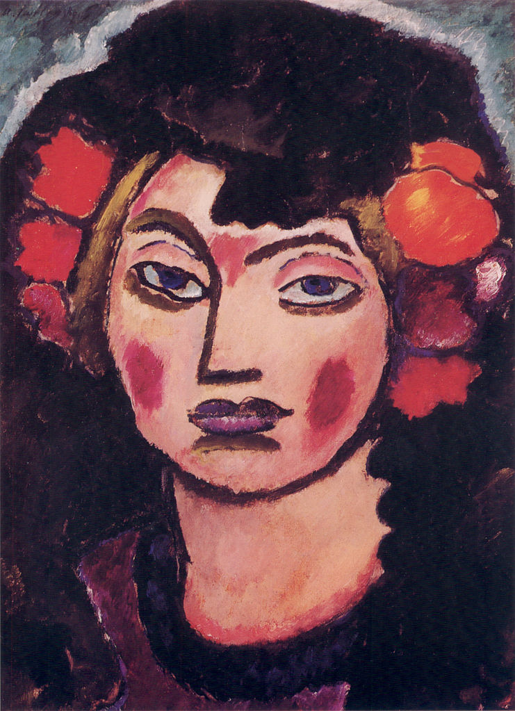 Spanish Girl (1912) - Alexej von Jawlensky Tablo