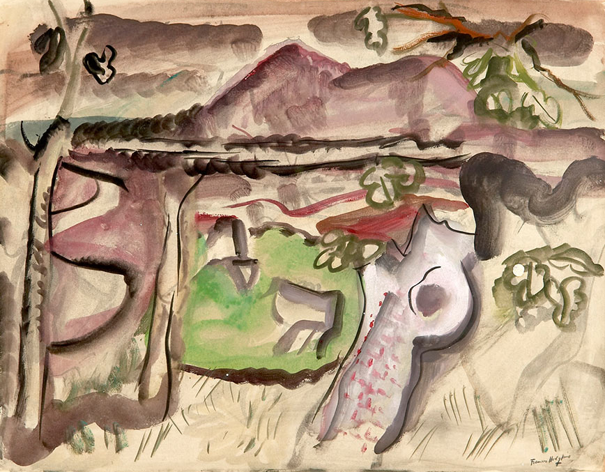 Spanish Landscape (1935) - Frances Hodgkins Tablo
