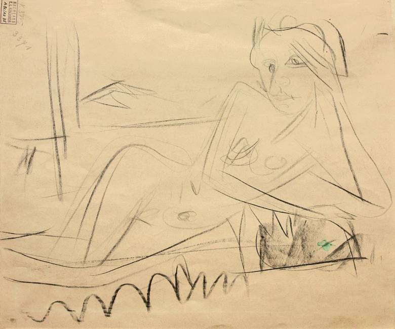 Spring (Königstein) (1916) - Ernst Ludwig Kirchner Tablo