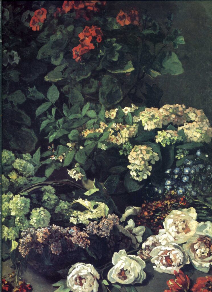 Spring Flowers (1864) – Claude Monet Tablo