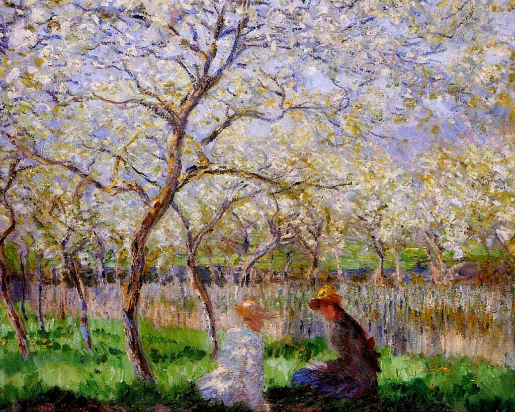 Springtime (1886) – Claude Monet Tablo