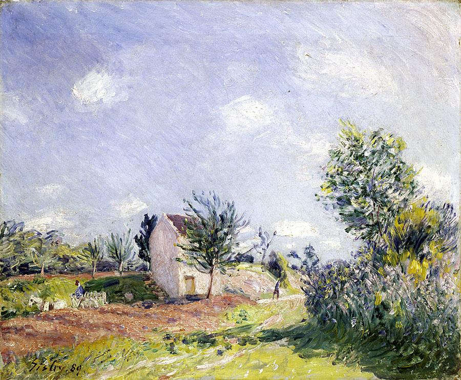 Springtime (1889) - Alfred Sisley Tablo