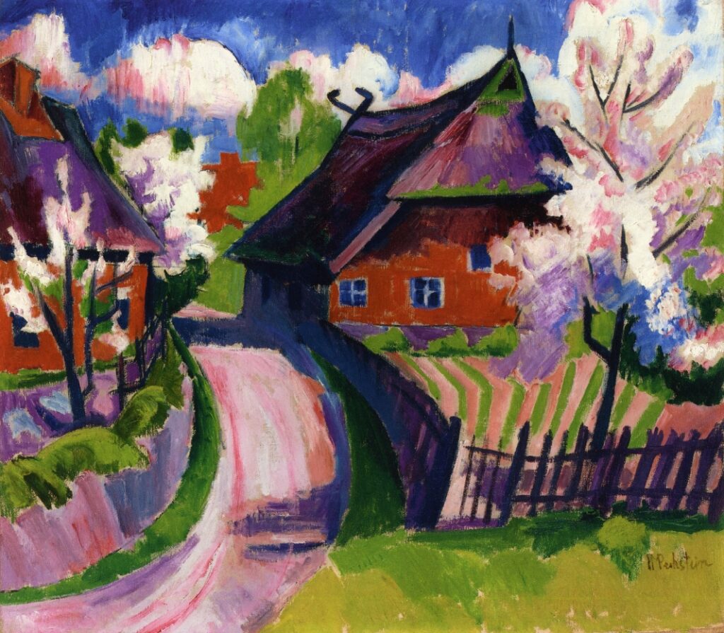 Springtime (1919) - Max Pechstein Tablo