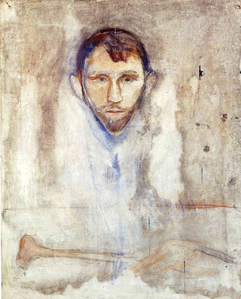 Stanislaw Przybyszewski (1895) - Edvard Munch Tablo