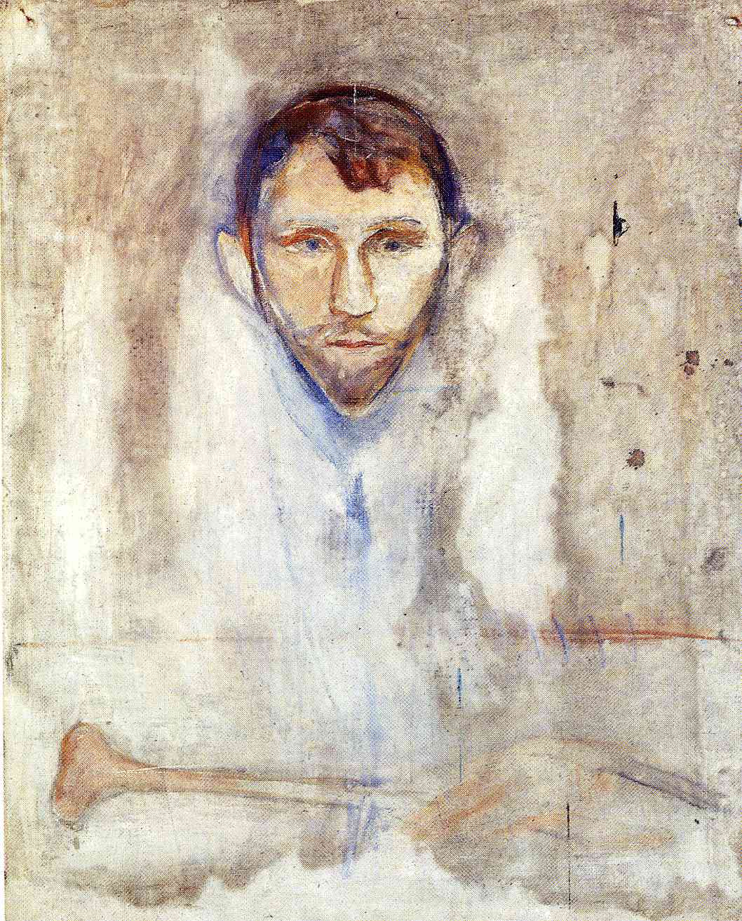 Stanislaw Przybyszewski (1895) - Edvard Munch Tablo