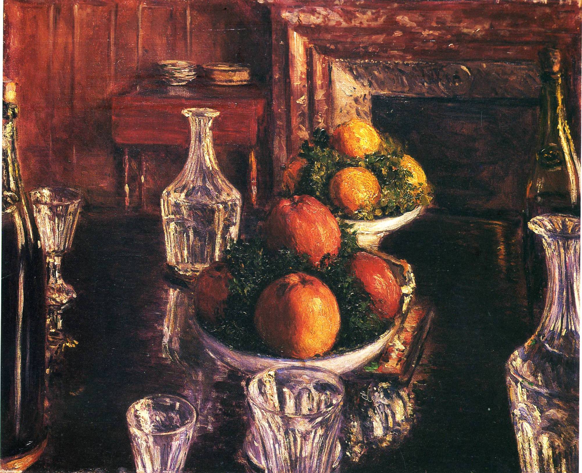 Still Life (1879) - Gustave Caillebotte Tablo