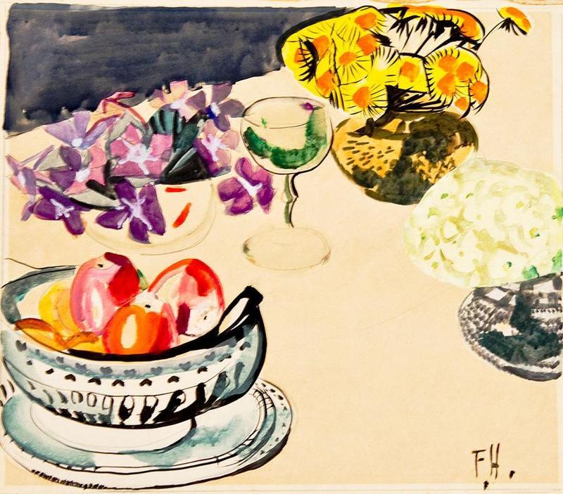 Still Life (1924) - Frances Hodgkins Tablo