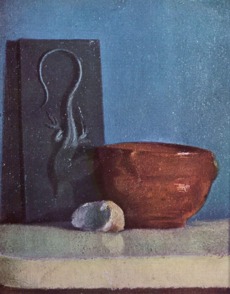 Still Life with Lizard (1858) - Edgar Degas Tablo