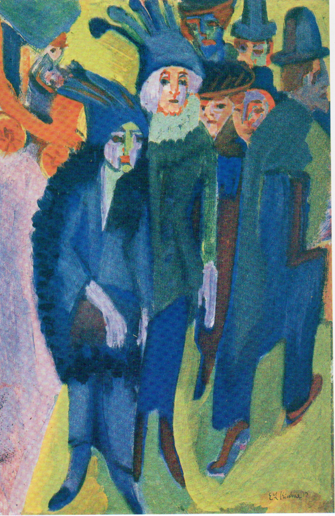 Street Scenes - Ernst Ludwig Kirchner Tablo