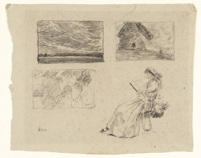 Studies of Landscapes and Figures (1902) - James Charles Tablo