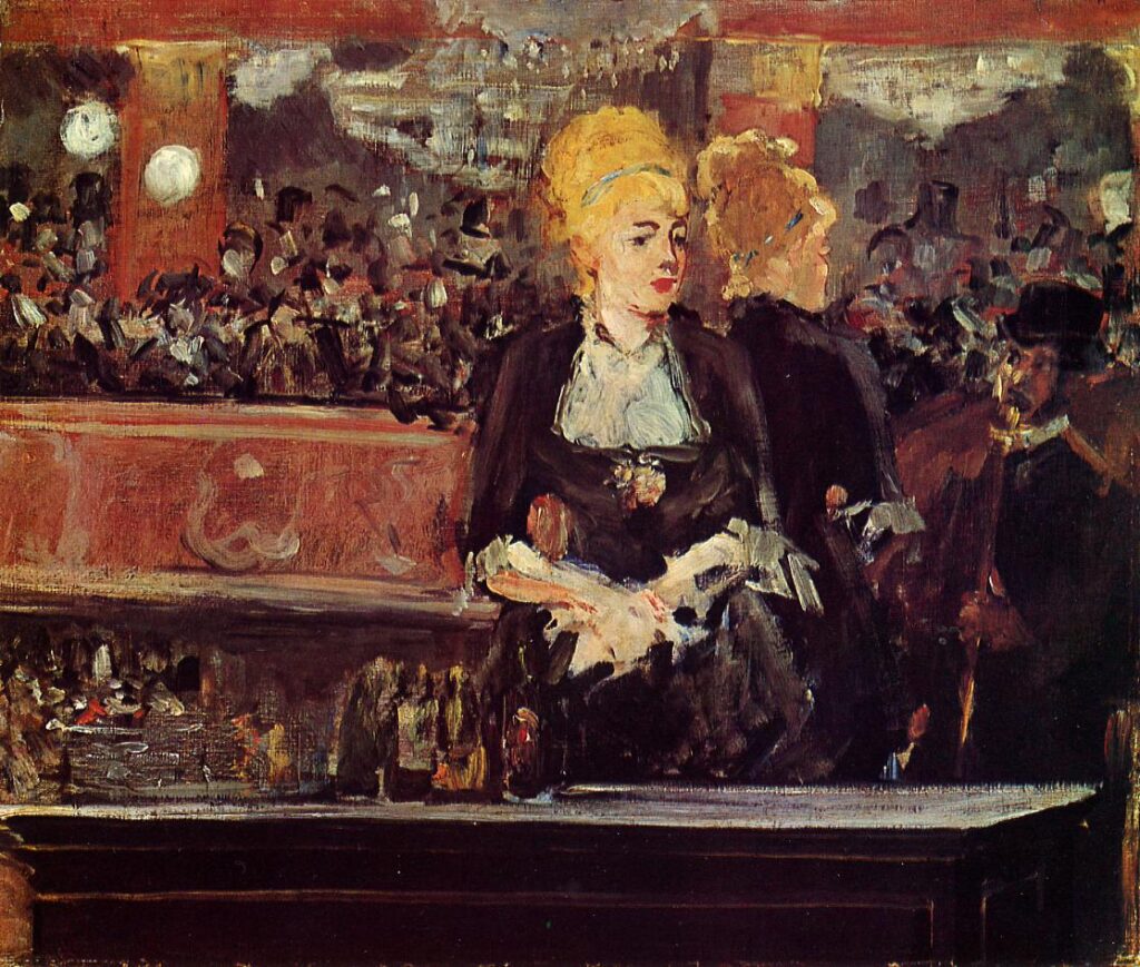 Study for Bar at the Folies Bergere (1882) - Edouard Manet Tablo