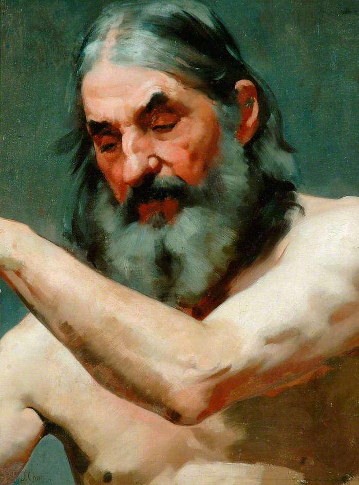 Study of an Old Man - James Charles Tablo