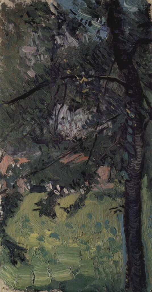 Study of tree (1907) - Richard Gerstl Tablo