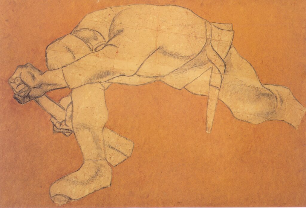 Sturm (1925) - Albin Egger-Lienz Tablo