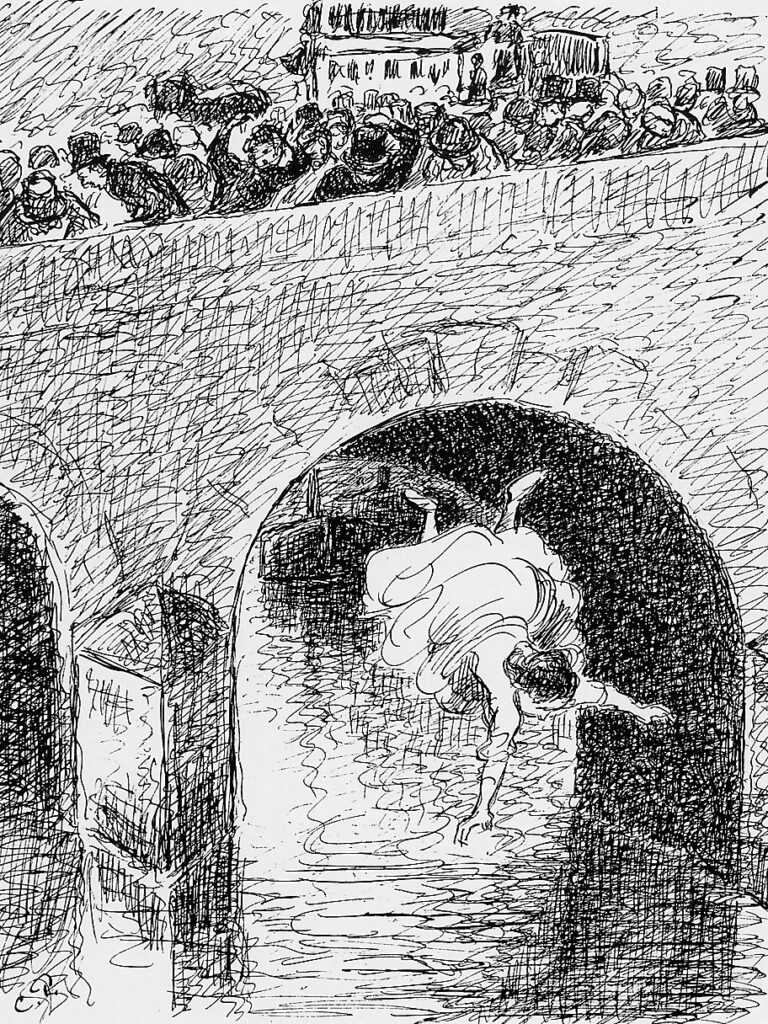 Suicide of an abandoned woman - Camille Pissarro Tablo