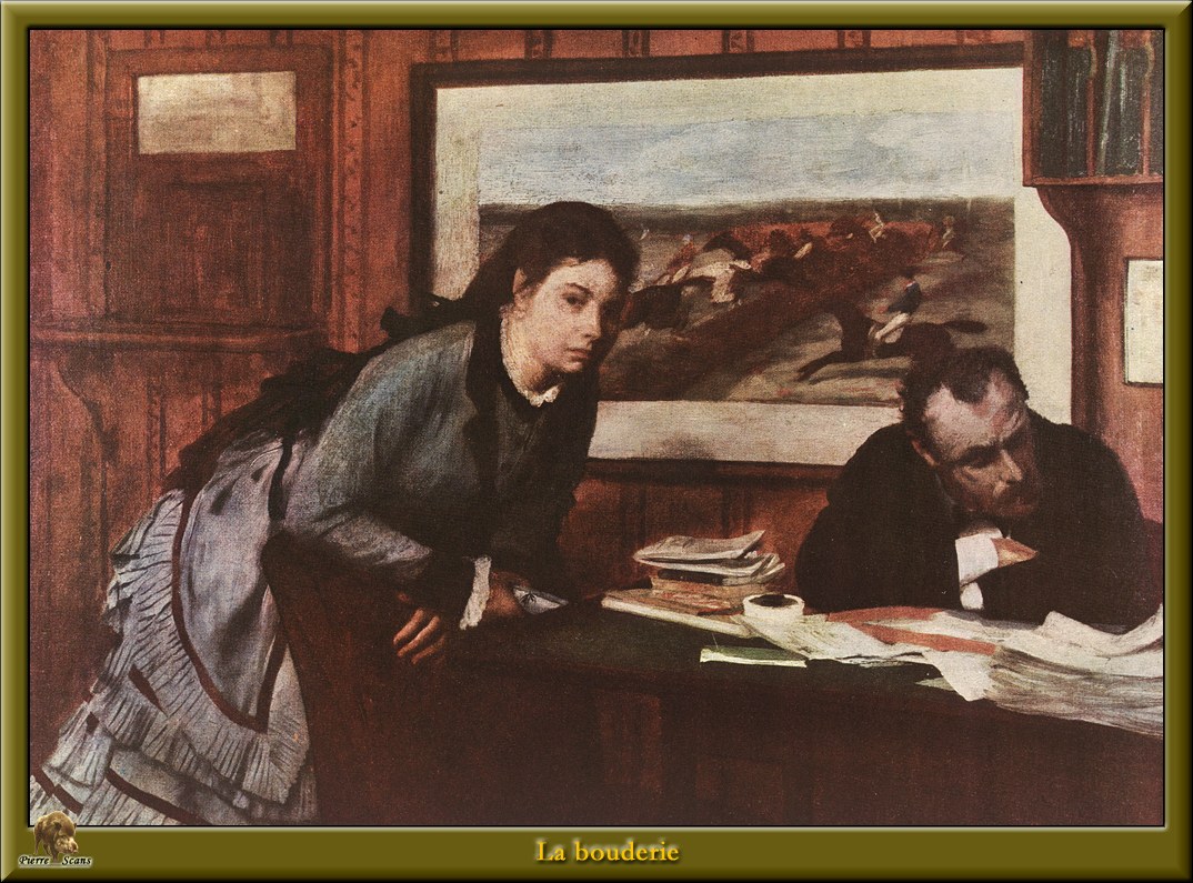 Sulking (1870) - Edgar Degas Tablo