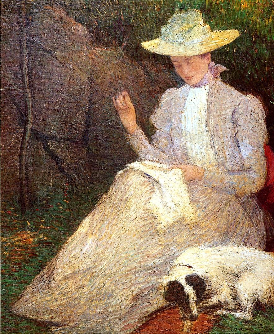 Summer (1898) - Julian Alden Weir Tablo