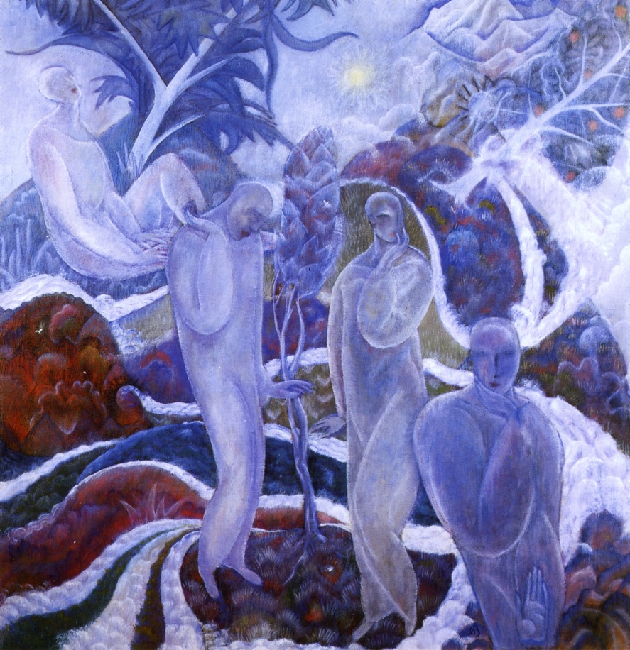 Summer Night (1913) - Albert Bloch Tablo