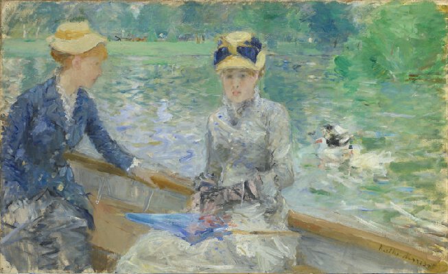Summer's Day (1879) - Berthe Morisot Tablo
