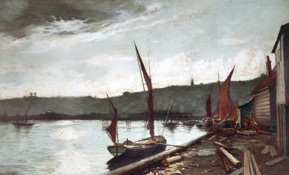 Sunday Morning (1879) - James Campbell Noble Tablo