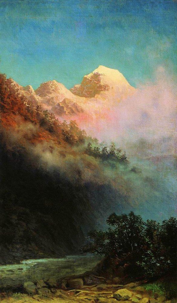 Sunrise (1895) - Arkhip Kuindzhi Tablo