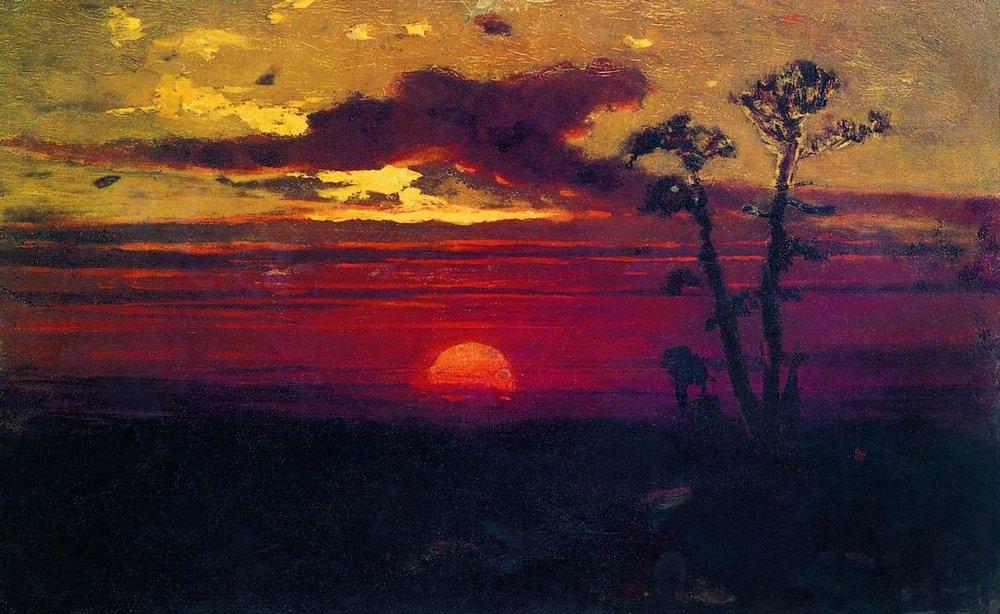Sunset - Arkhip Kuindzhi Tablo