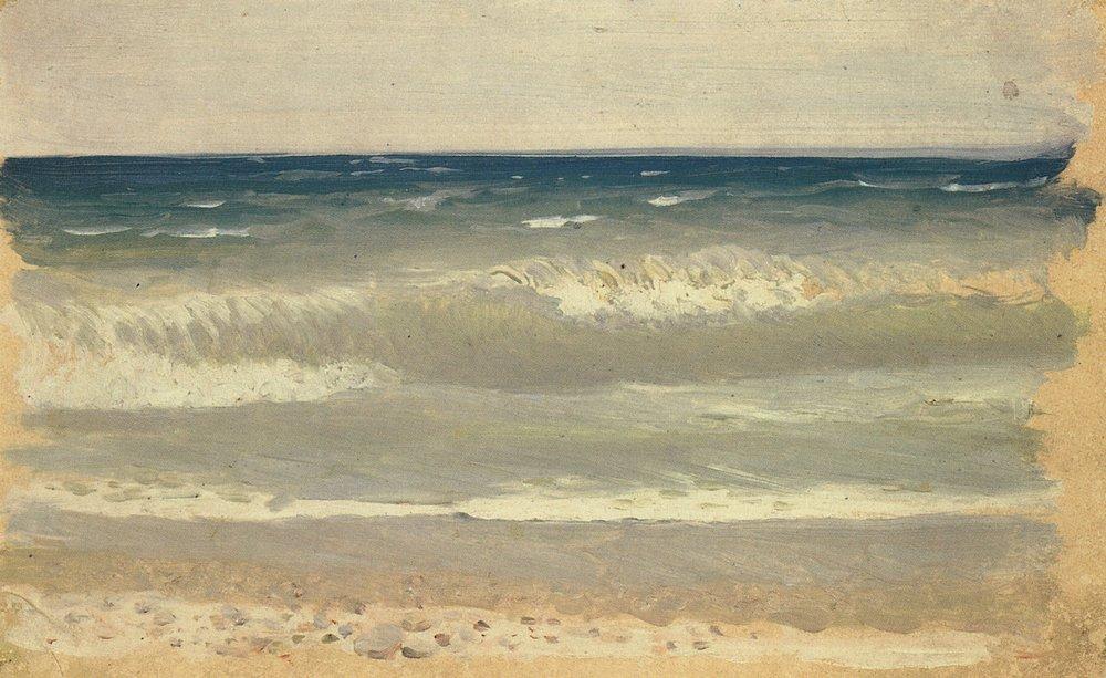 Surf. Crimea (1887) - Arkhip Kuindzhi Tablo