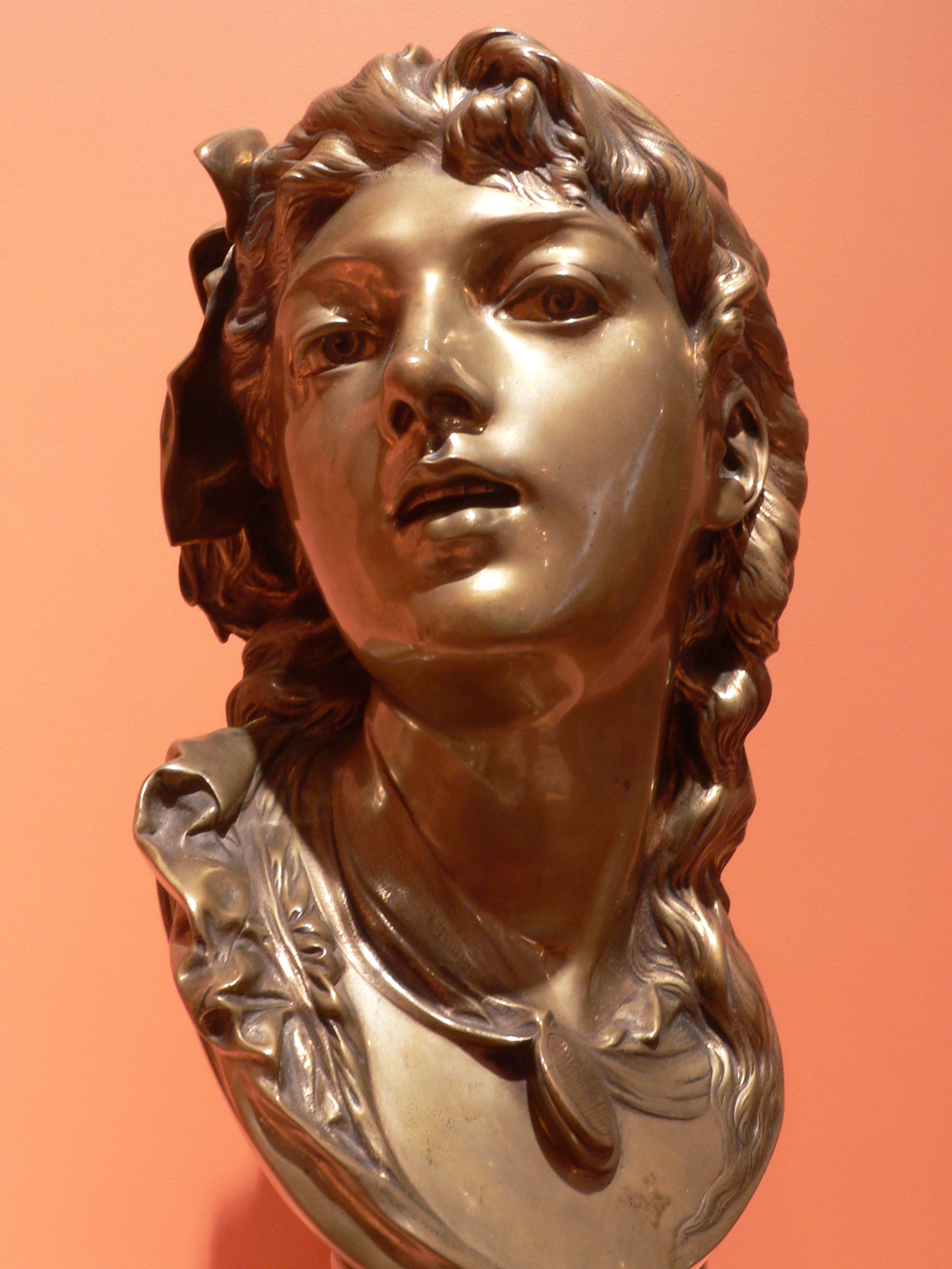 Suzon (1875) - Auguste Rodin Tablo