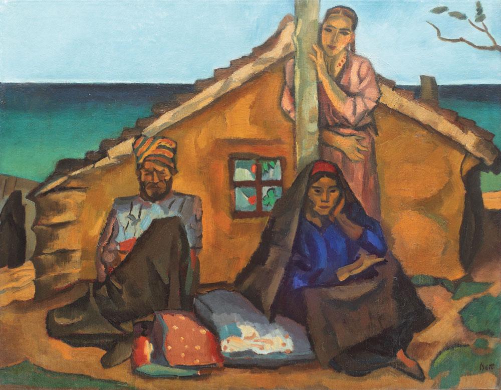 Tatar Family (1920) - Iosif Iser Tablo