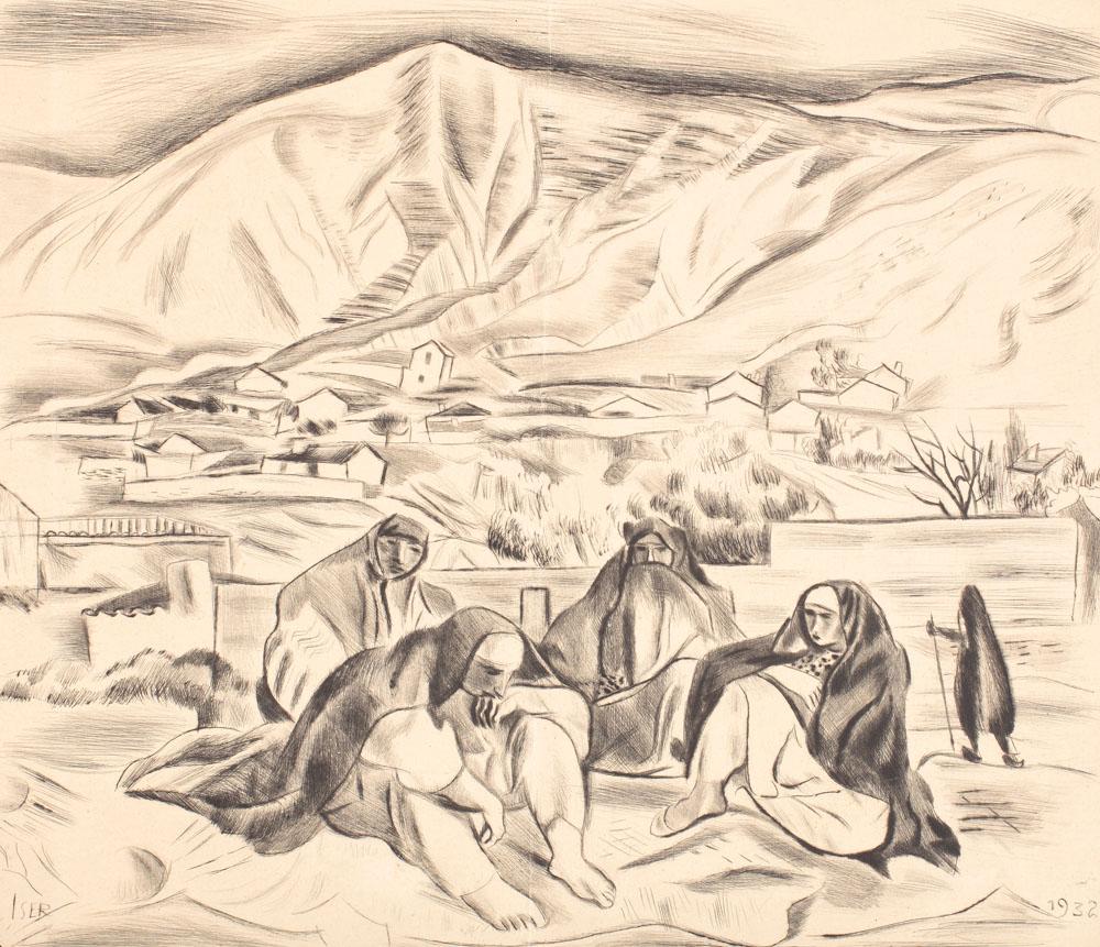 Tatar Family (1932) - Iosif Iser Tablo