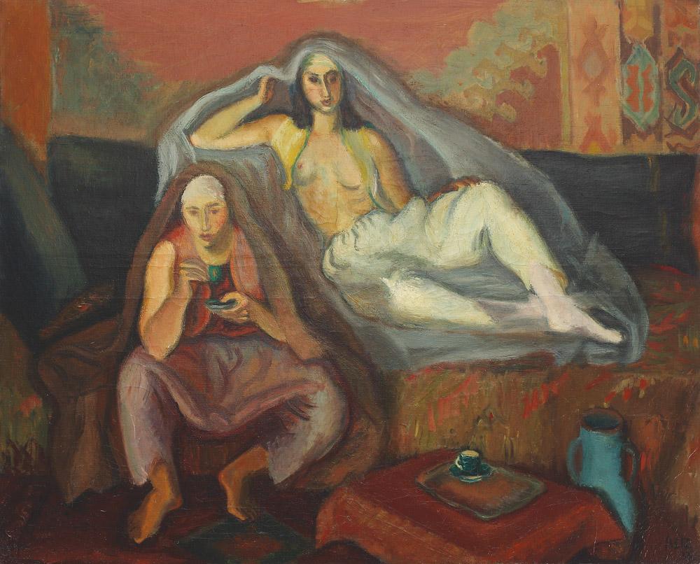 Tatar Interior (1933) - Iosif Iser Tablo