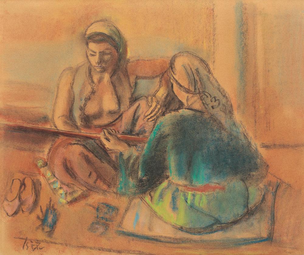 Tatar Women (1940) - Iosif Iser Tablo