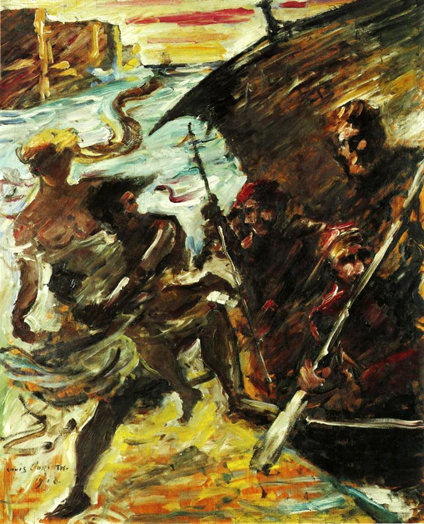 The Abduction (1918) - Lovis Corinth Tablo
