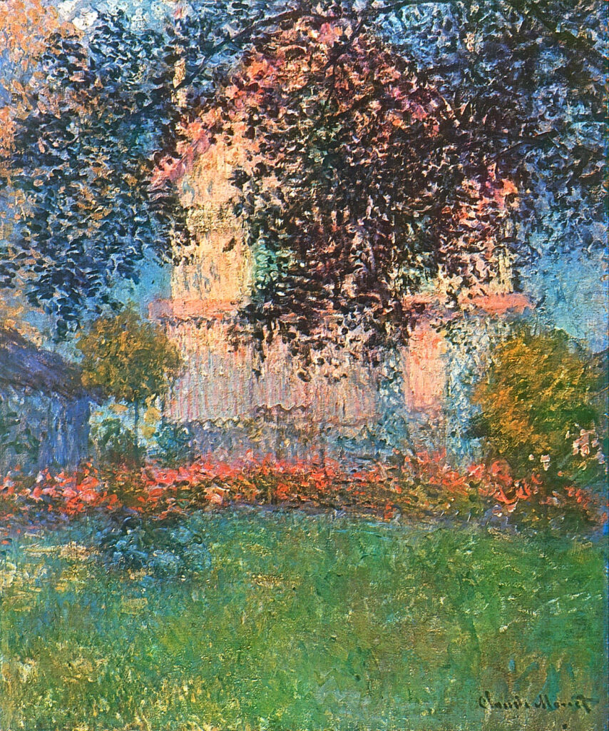The Artist’s House in Argenteuil (1876) – Claude Monet Tablo