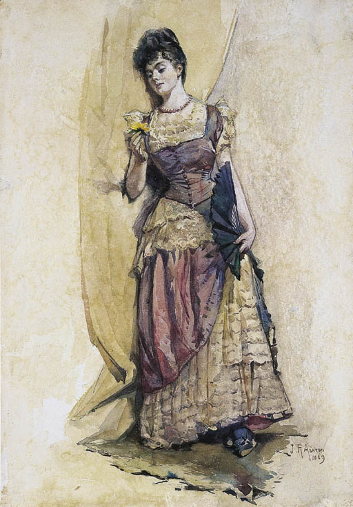 The Ball Dress - Julian Ashton Tablo