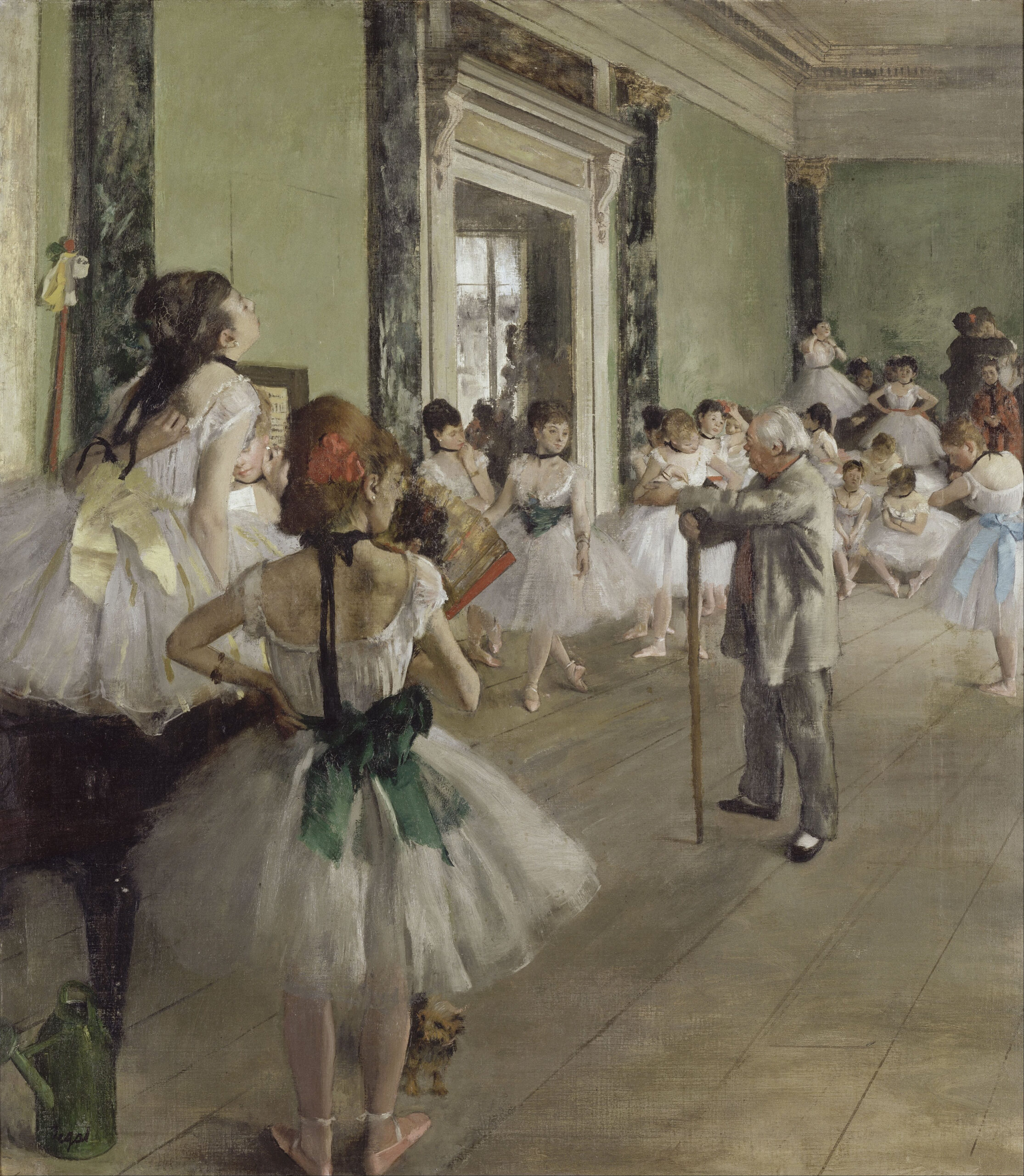The Ballet Class (1871) - Edgar Degas Tablo