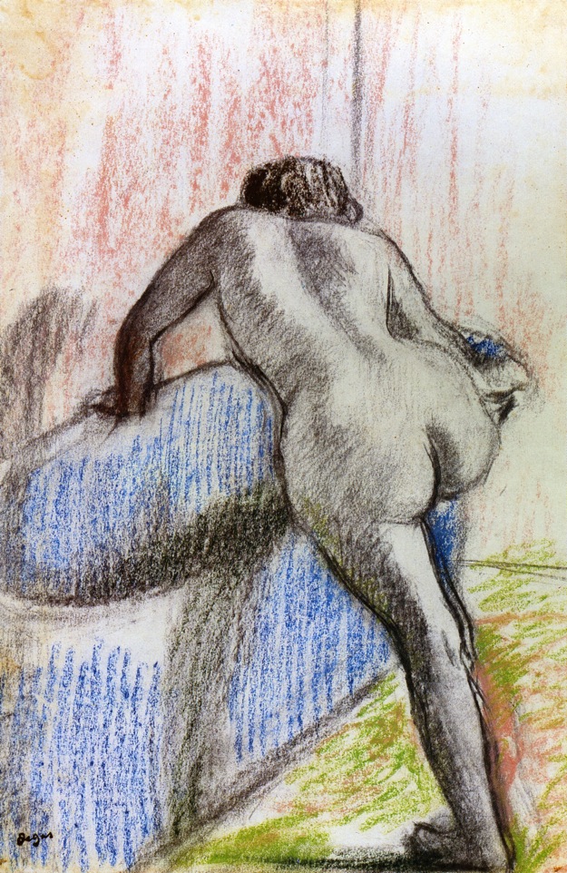 The Bath (1883) - Edgar Degas Tablo