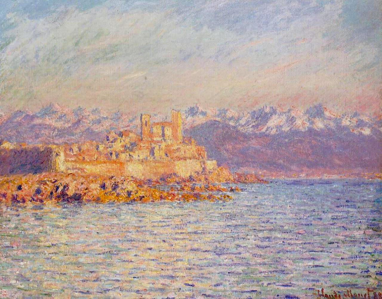 The Bay of Antibes (1888) - Claude Monet Tablo