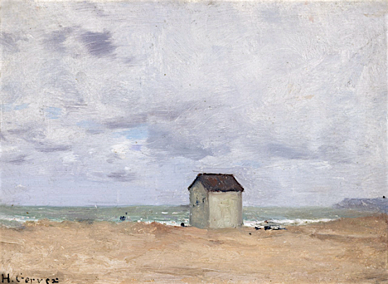 The Beach at Trouville (1879) - Henri Gervex Tablo