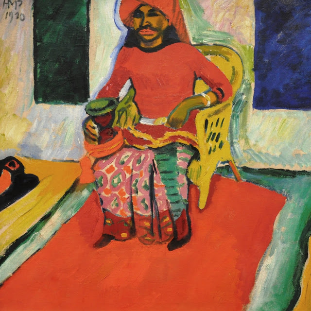 The Big Indian (1910) - Max Pechstein Tablo