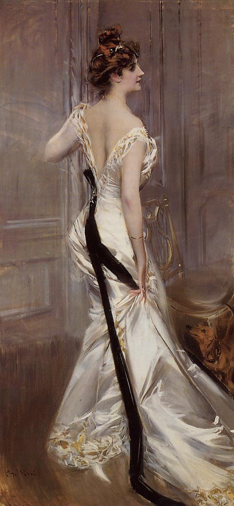 The Black Sash (1905) - Giovanni Boldini Tablo