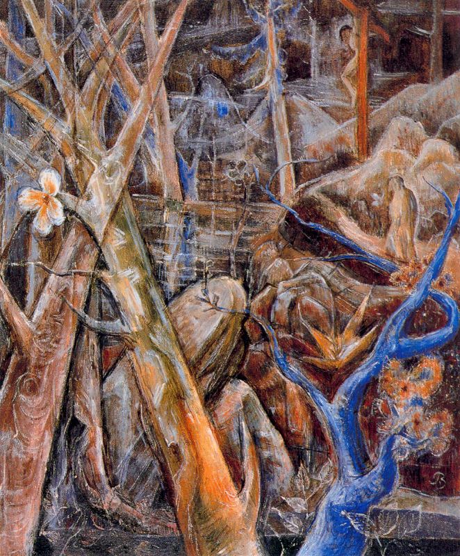 The Blue Bough (1952) - Albert Bloch Tablo